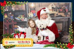 Pet photos with Santa
